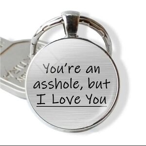 Funny Keychain‎ Stainless Steel